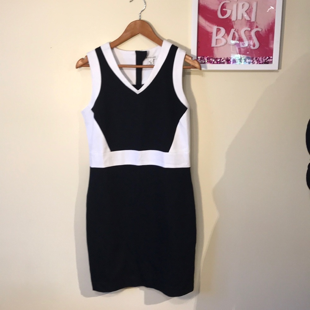 Spanner | Colour Block Ponte Knit Dress NWOT